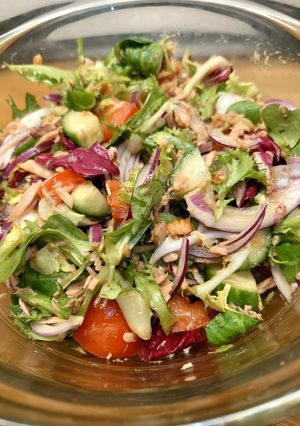 ПХ Низькокалорійний салат з тунцем