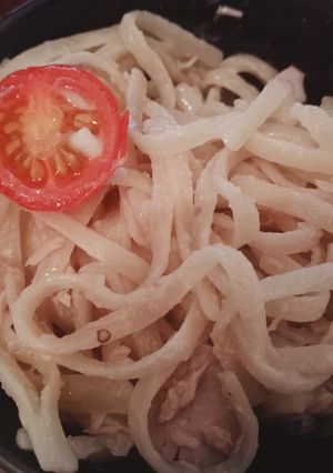 Паста з рибними консервами