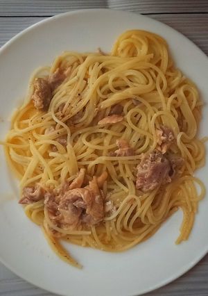 Паста з лососем