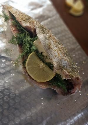 Печена скумбрія