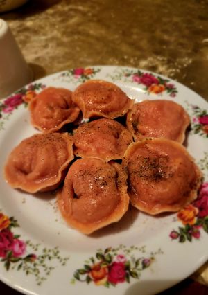 Пельмені з хеком і оселедцем