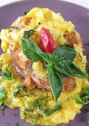 Риба в апельсиновому соусі