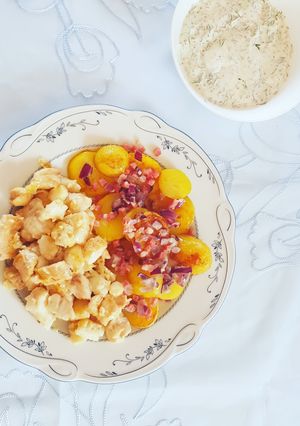 Риба з картоплею по-гамбурзьки