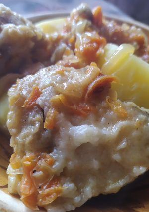 Риба хек тушкована