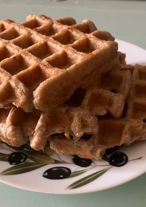 Рибні вафлі з кукурудзою