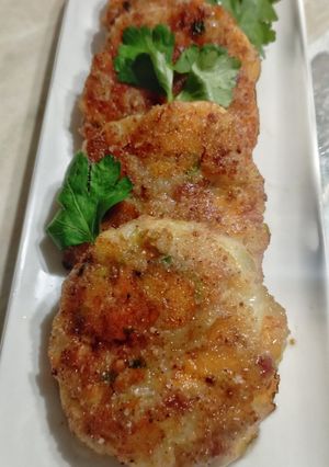 Рублені котлети із пангасіуса з сиром