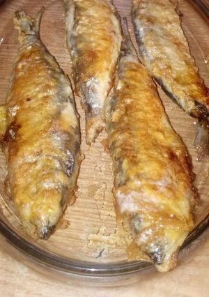 Салака жареная