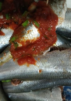 Салака в томатном соусе