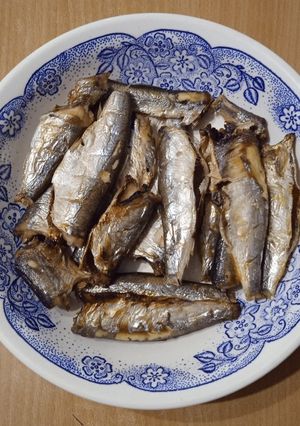 Салака на грилі для газової плити