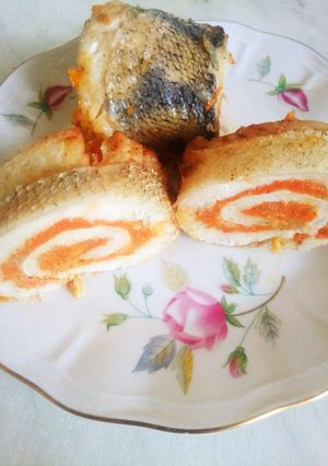 Рулетики из судака