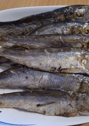 Салака смажена у мікрохвильовці