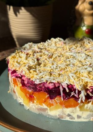 Салат «Шуба» без майонезу