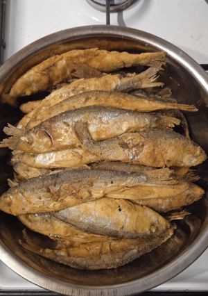 Салака смажена на пательні