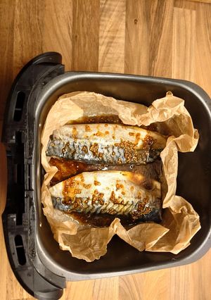 Скумбрія в аерогрилі