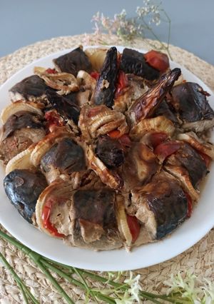 Скумбрія в гірчичному соусі