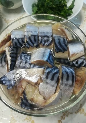 Скумбрія малосольна по рецепту моєї бабусі