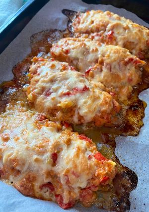 Скумбрія під овочевою шубкою