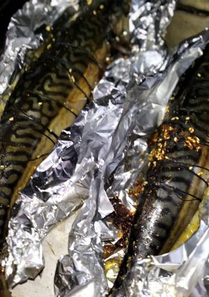 Скумбрія фарширована плавленим сиром