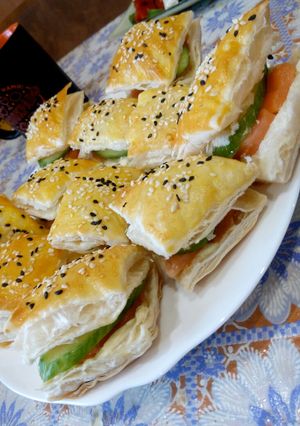 Слойки с рыбкой