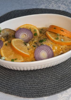 Судак з апельсинами