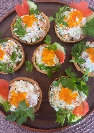 Суші - тарталетки