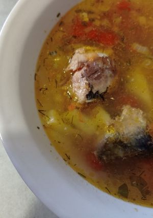 Суп з сардиною