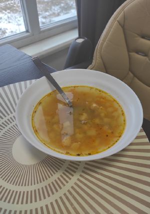 Суп с лососем в мультиварке