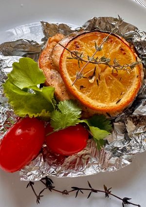 Сьомга запечена у духовці