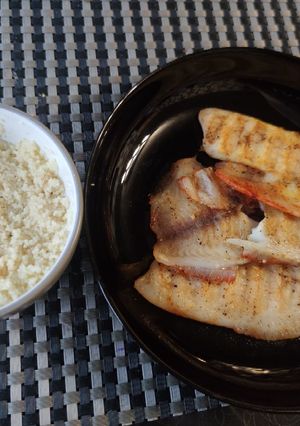 Телапия на гриле