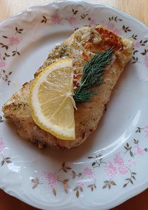 Тріска в йогуртовому маринаді