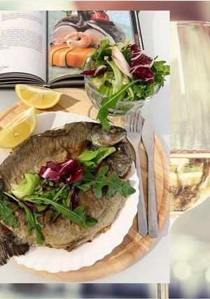 Форель, запечённая в духовке