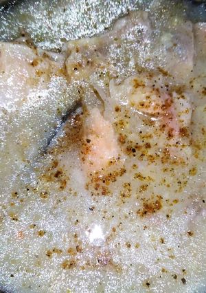 Уха с лососем