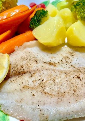 Филе тилапии с овощами