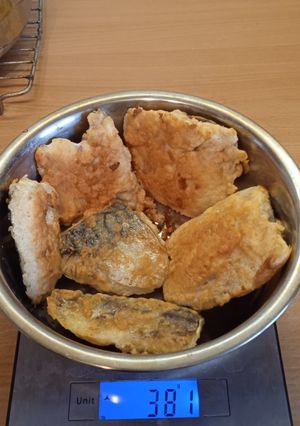 Філе скумбрії смажене у клярі