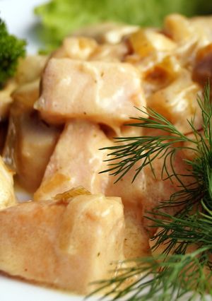 Фрикасе из рыбы