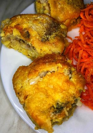 Хек в кукурузной муке