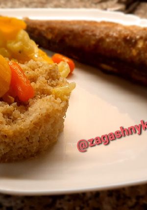 Хек з кіноа та овочами