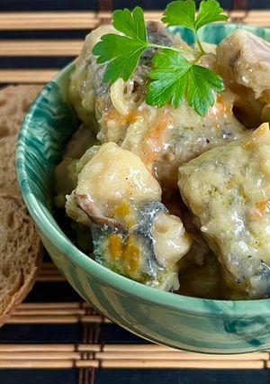 Хек з овочами