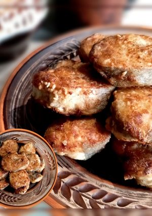 Хек смажений в лимонно-гірчичному маринаді з корицею та кунжутом