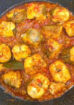 Хек тушкований