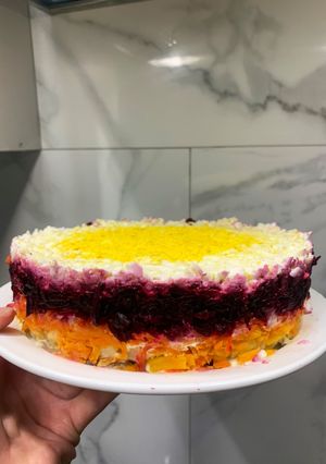 "Шуба"|Салат "Оселедець під шубою"