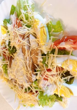 Салат а-ля "Цезар" без шкоди для фігури