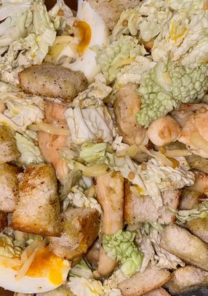 Салат "Цезар" по-домашньому