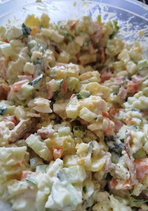 Літній салат Олів'є