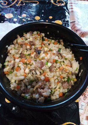 Олів'є з рибою "Год Быка"