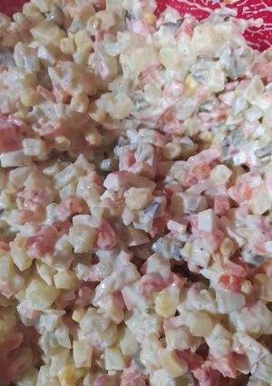 Салат "Олів'є" пісний