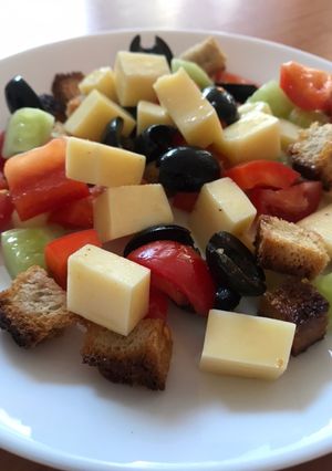 Міні грецький салат)