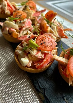 Салат з крабовими палочками