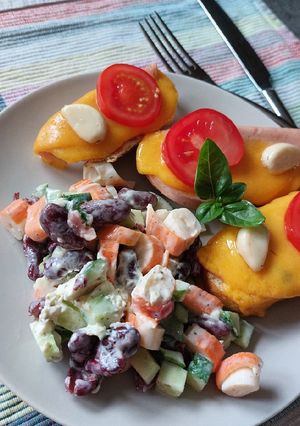 Салат з крабових паличок