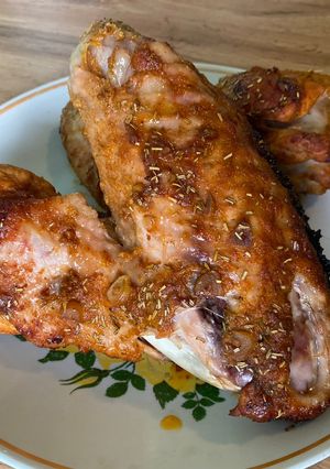 Індичі крила запечені в духовці